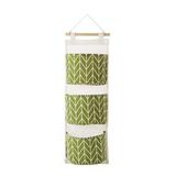 3 Grids Wall Hanging Storage Bag Organizer