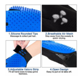 Pet Deshedding Brush Glove (Great for Cats/Dogs)